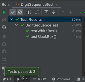Passing Tests